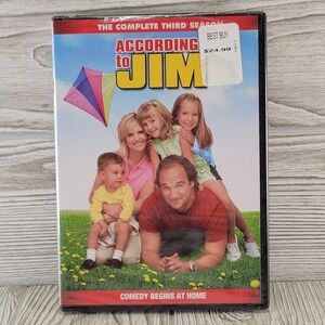 Lionsgate According to Jim The Complete Third 3 Season DVD Comedy ABC TV Sealed